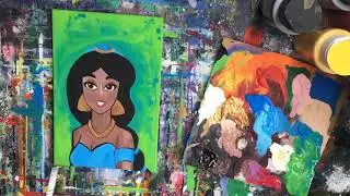 Speed Painting: Princess Jasmine