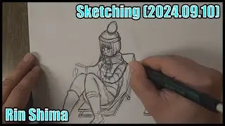Twiska Draws: Rin Shima (Part 1: Sketch)