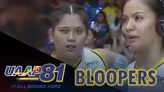Bloopers - Round 2 | UAAP Season 81 Women's Volleyball