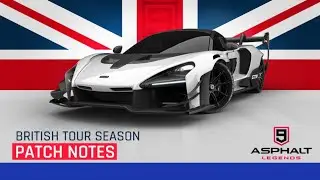 Asphalt 9 British Tour Season(Update 23) Official Patch Notes