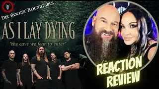 Metal couple REACTS and REVIEWS - As I Lay Dying - The Cave We Fear to Enter