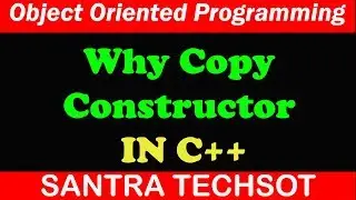 Copy Constructor in C++ With Object Oriented Programming | C++ Tutorial in tamil