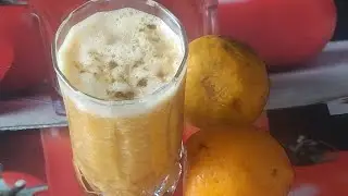 संतरे का जूस | Pulpy and Refreshing Orange Juice Recipe