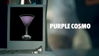 PURPLE COSMO DRINK RECIPE - HOW TO MIX