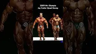 2009 MR OLYMPIA JAY CUTLER QUAD STOMP😱