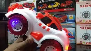 chinafake Car Toy With Sound Lights Music | Auto Bump N Go Toy Vehicle/Knockoff toy on a low battery