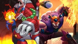 Rockman X vs Magmard Dragoon & Shining Tigerd | No Damage Speedrun