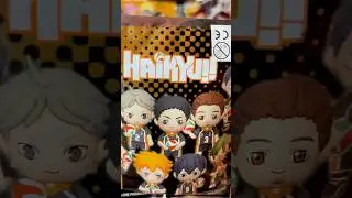 #Unboxing #Haikyuu figural bag clips! #unboxingvideo #unboxingtoys #anime #otaku #animeshorts