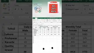copy Paste visible data in excel tutorial #excelshortsvideo #excel #howto #shortvideo #short