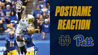 Notre Dame football vs. Pittsburgh Panthers postgame live reaction show | Irish DOMINATE Pitt