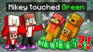 Семья Джей-Джея и Майки не может прикоснуться ни к одному цвету в Minecraft — Maizen