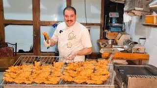 طريقة عمل الزنجر المقرمش بتاع كنتاكي فى البيت بكل التكات والاسرار 👌🔥😋