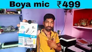 Boya M1 mic Unboxing & Review || Best budget mic || MR INDIAN VLOGGER ||