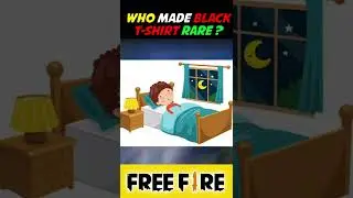 🤔who made free fire black t-Shirt Rare ??💥#short #freefireshorts #fffact #unknownfacts #ffviral