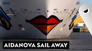 AIDAnova Sail Away 💋 Start ab Hamburg zur Metropolen Kreuzfahrt | 31.01.2026