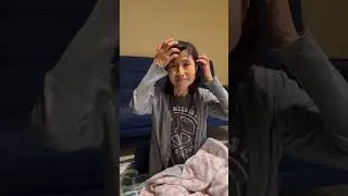 When I was little i cut my brows off while &ldquo;trimming them&rdquo;