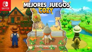 TOP 15 JUEGOS COZY PERFECTOS para Relajarte en Nintendo Switch 🕊️ 2025