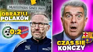 Maccabi Hajfa UCIEKŁA po meczu z Rakowem&hellip; SKANDAL WAGI PAŃSTWOWEJ! FC Barcelonie KOŃCZY się czas&hellip;