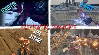 Elemental Showcase Ft. Schmitto, Pope Dommer, and Fire Attack. Blade and Sorcery VR