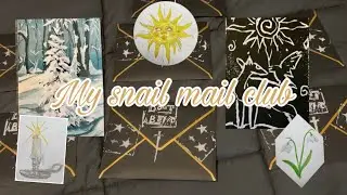 Dead curiosities snail mail | my art mail club 🐌