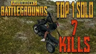 PUBG - TOP 1 SOLO 7 KILLS TPP ERANGEL 22/06/2019