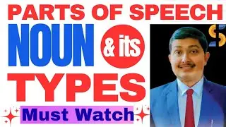 NOUN in English Grammar ll Proper Common Collective Material or Abstract Noun Spoken English Academy