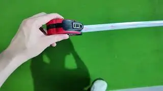 Golf putting grass Ball speed test