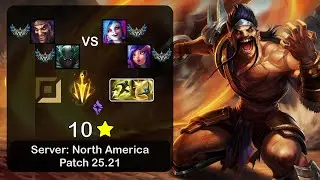 Draven ADC + Pyke vs Jinx + Neeko - NA Challenger - Patch 25.21