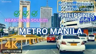 [4K] Driving in Metro Manila -  Morning Tour - Amazing View