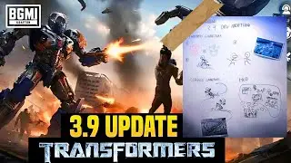 Bgmi 3.9 Update Top Features New Power | Changes | Transformers | Optimus Prime | Bgmi Malayalam |