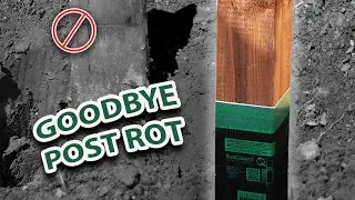 Stop Post Rot! Install RotGuard&trade; in Minutes