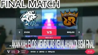 Final RRQ O2 VS EVOS Garuda Legendary Cup Match 5 - Mobile Legends
