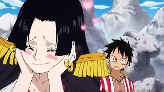 Boa Hancock fall in love with luffy