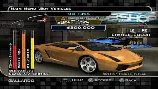 Midnight Club 3: DUB Edition REMIX: All A Class vehicles with engine sounds
