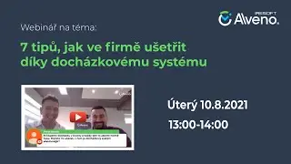ALVENO - WEBIN&Aacute;Ř #2 10.8.2021 (13:00 - 14:00)