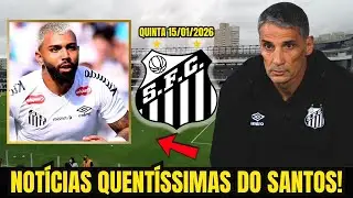 🔥QUINTA AGITADA NO SANTOS! VOJVODA EXPLICA GABIGOL NO BANCO | NOTÍCIAS DO SANTOS HOJE ATUALIZADAS!