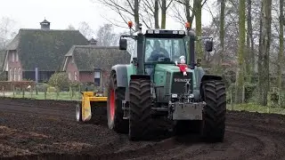 Fendt Favorit 926 | Voorbereiding IJsbaan Uddel | Egaliseren | P. van de Steeg | Great sound!