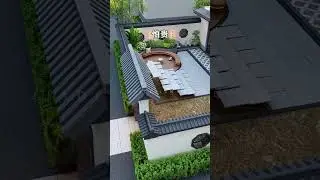 62㎡ Chinese-Style Courtyard Design Anyone Can Build! 🌿🏯 | Wuxi Inspiration
