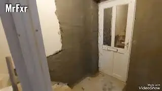 Wall tanking with cement based slurry
