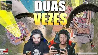 BATI DE FRENTE COM O BIZARRO DUAS VEZES NA MESMA PARTIDA - PUBG MOBILE