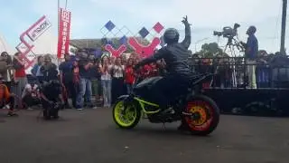 #Savestuntman Live INBOX SCTV | 3 okt 2016 | #motovlog #dennystunt #YamahaMT25