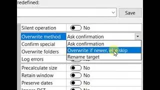 backup copy options