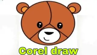 Coral draw में Cartoon कैसे बनाएं ॥ How to make in Corel Draw Animation Cartoon Il