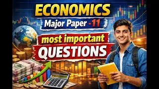 ECONOMICS Major Paper  - 11 ka most important question for #kolhan_university #fyugp #nep2020