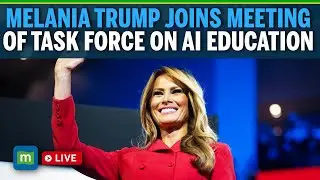 LIVE: Melania Trump joins a meeting of White House Task Force on AI Education  | White House | N18G