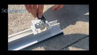 #Solarstent Flat Roof Pro Ballast Solar Mounting System Step-by-step Installation