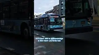 Автобусы MTA Нью-Йорка: 5475 Bx41 SBS и 5321 Bx41 LCL на Вебстер-авеню между 184-й и 183-й улицами.