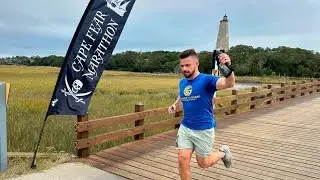 My First Marathon - The Inaugural Cape Fear Marathon at Bald Head Island (Beach Running + Hills)
