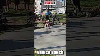 Fly Like an Eagle at Venice Beach roller disco Plaza. #grind #rollerskating