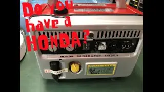 ホンダ発電機EM300 HONDA GENERATORの紹介
